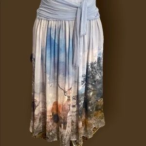 Aratta Graphic Skirt